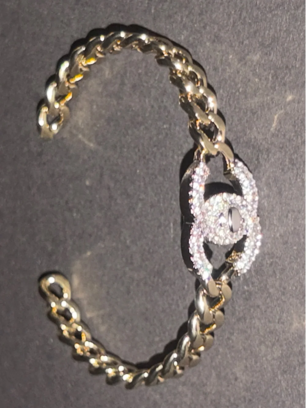 ✴️🪩⛓️  CC Open Chain Cuff🫸🏼⛓️✴️